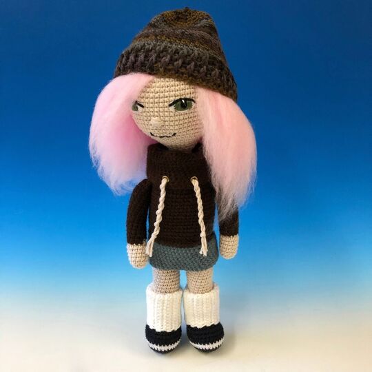 Häkelanleitung Puppe Hanna Amigurumi
