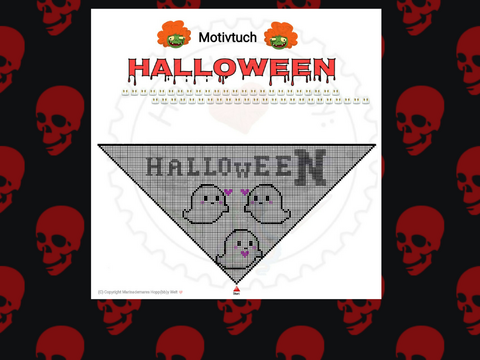Halloween Motivtuch