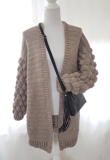 Häkelanleitung Bubble Cardigan