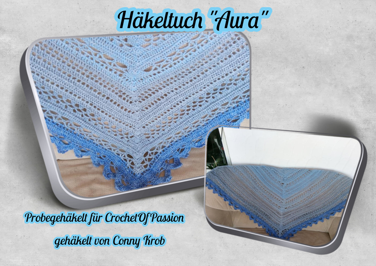 Häkeltuch " Aura" [Häkelanleitung]