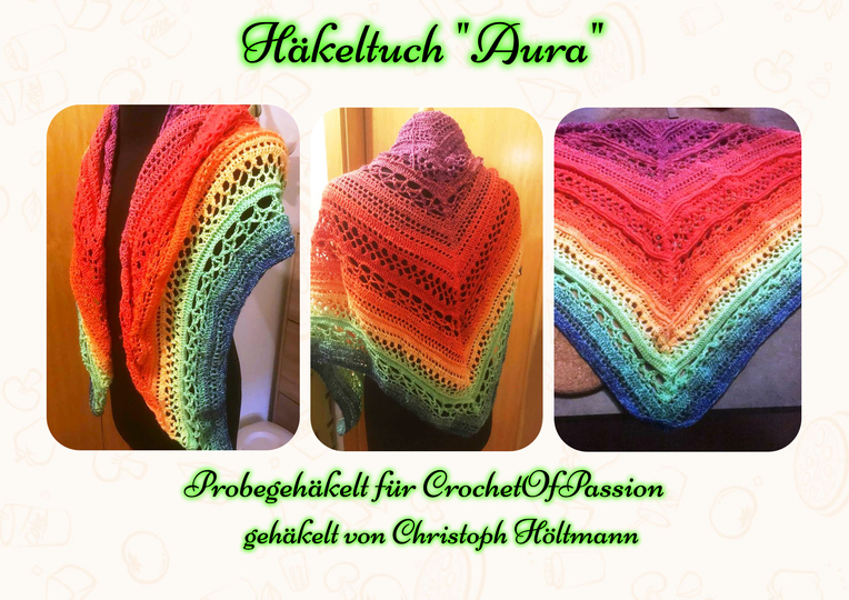 Häkeltuch " Aura" [Häkelanleitung]