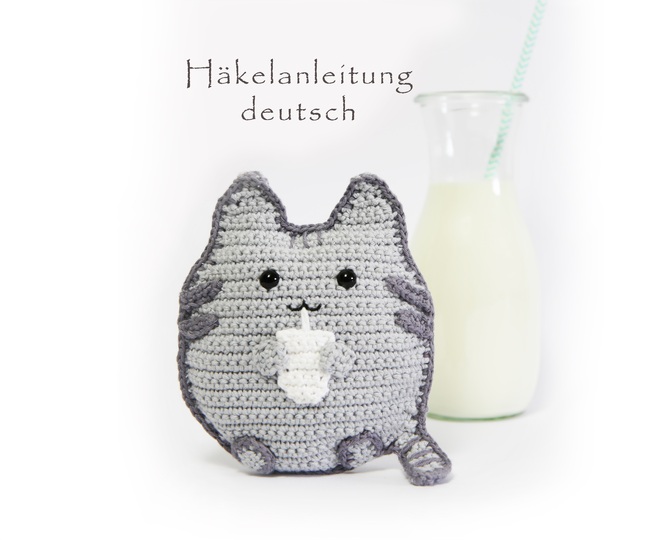 Katze häkeln • PDF Häkelanleitung • Deutsch • Amigurumi