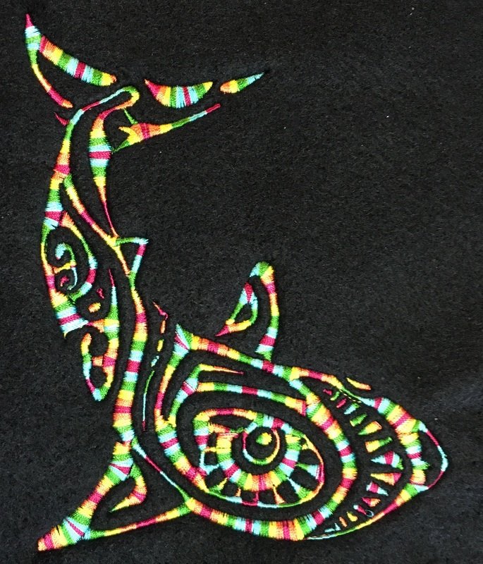 Hai Tribal requin alle Formate 13x18