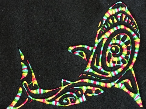 Hai Tribal requin alle Formate 13x18