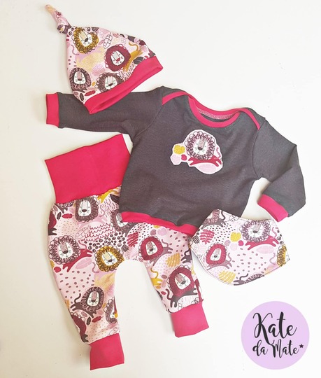 Newborn-Set LOU  Gr. 50-92 icl. gratis Plottdatei