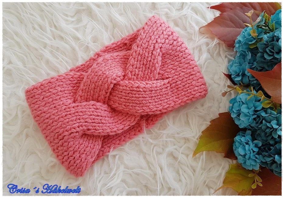 Strickanleitung Stirnband ++ Verzopft ++ für alle Größen