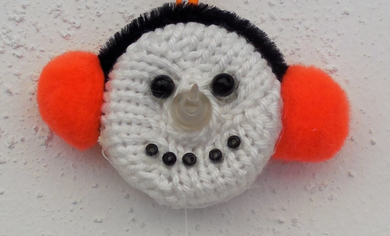 LED Teelicht Schneemann - Strickanleitung - Bild 2