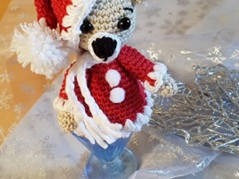 Eierwärmer- Weihnachtsbärchen