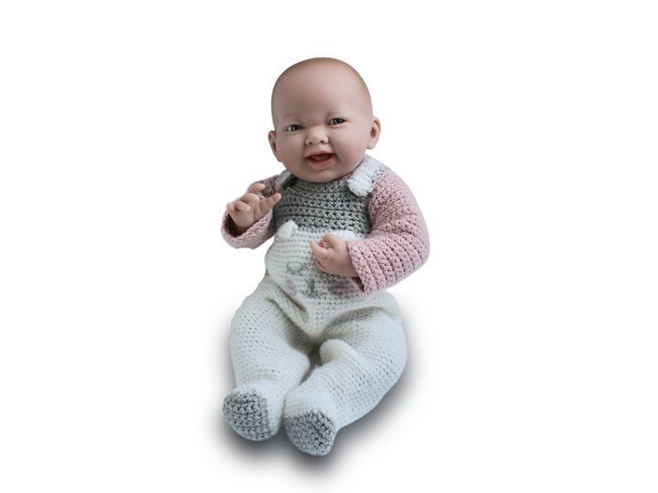 Häkelanleitung Puppe Georgia – einfache Kuschelpuppe für Kinder