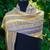 Cleopatras Labyrinth, gestricktes Dreieckstuch