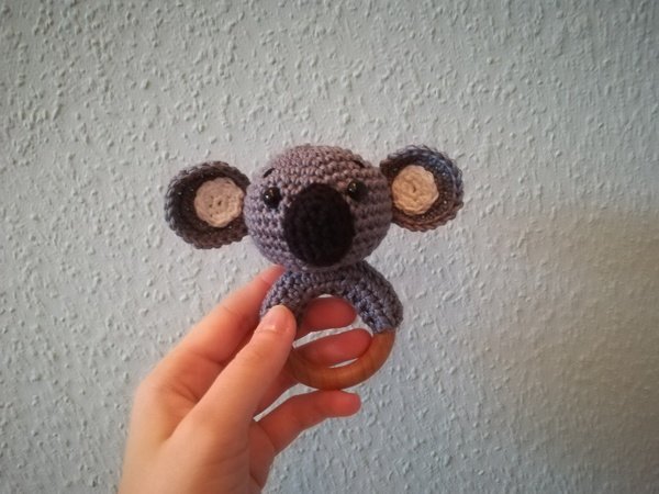 Koala Rattle - Crochet Pattern
