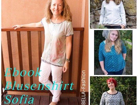 ★ Blusenshirt Sofia ★ E-Book Gr. 32-48
