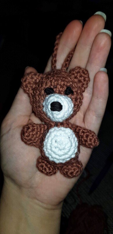 Schlüsselanhänger Teddy