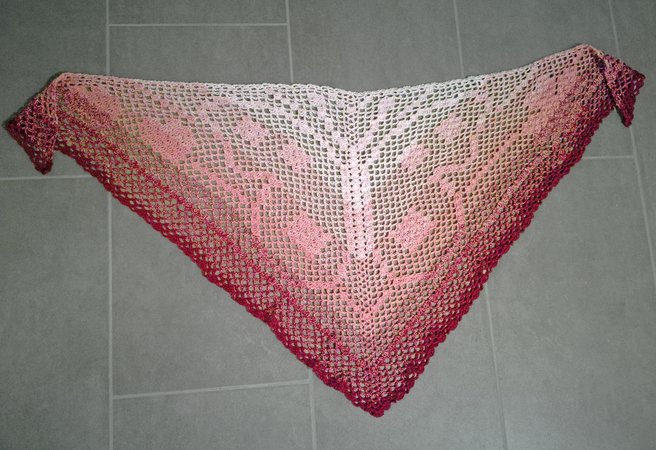 Crochet Pattern: Shawl "Butterfly" - perfect for kids!