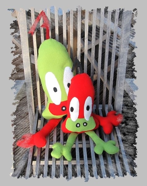 Kuscheltier - Nähanleitung/Schnittmuster in zwei Größen - Bild 3