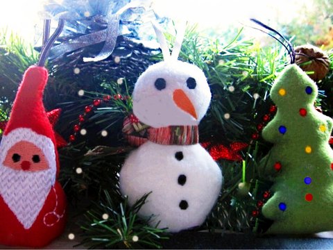 Stickdatei Weihnachten ITH für den Rahmen 10 cm x 10 cm