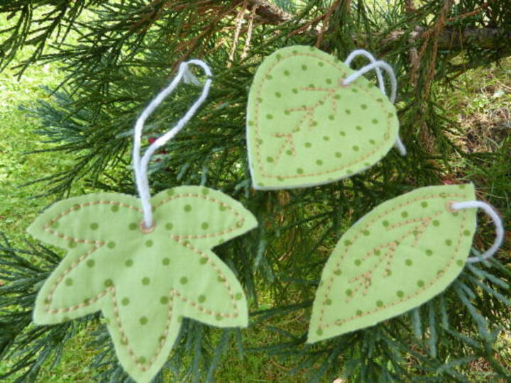 HerbstAllerlei -Stickdatei - Anhänger 10x10-er Rahmen