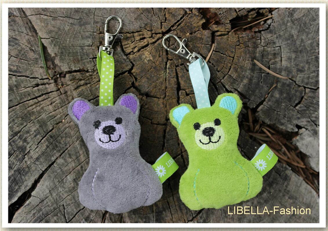 Bärli-Anhänger Stickdatei ♥ ITH 10x10