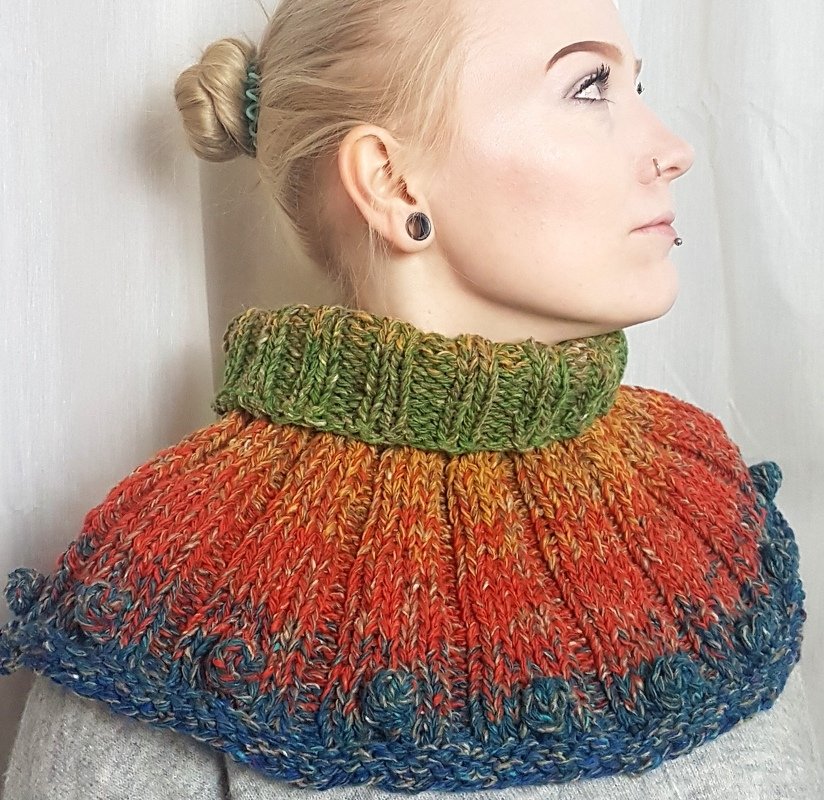 Strickanleitung Loop, Schulterwärmer, alle Größen