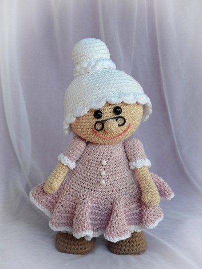 Oma Rosl Dekofigur für Großeltern zu Geburtstag Muttertag Hochzeitstag