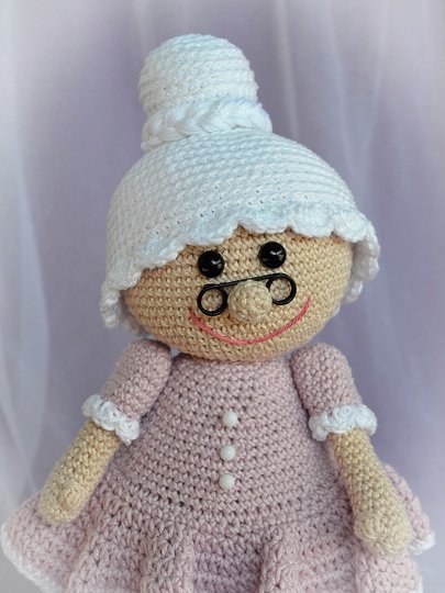 Oma Rosl Dekofigur für Großeltern zu Geburtstag Muttertag Hochzeitstag