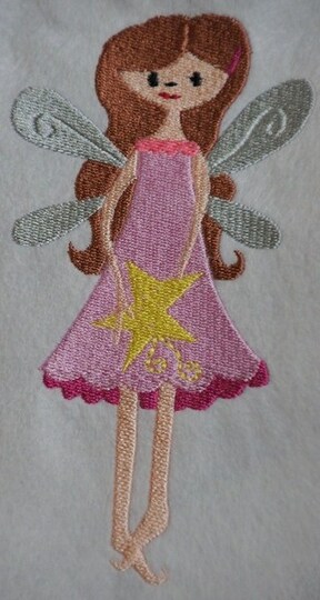 Stickdatei "SternenElfe“ in zwei Größen