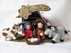 Häkelanleitung Figuren für die Weihnachtskrippe:  Maria, Josef, Jesus, Ochse, Esel, Weihnachtsstern