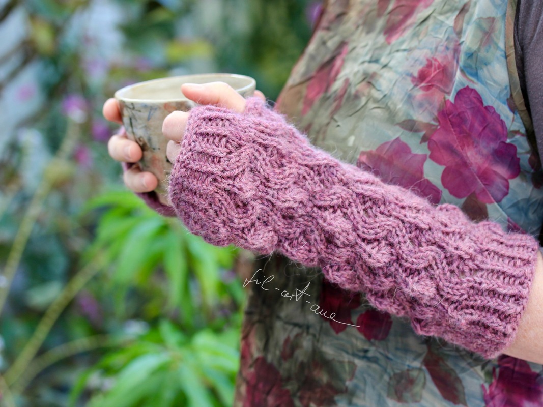 Fingerless Gloves "Kjellrun", 2 sizes