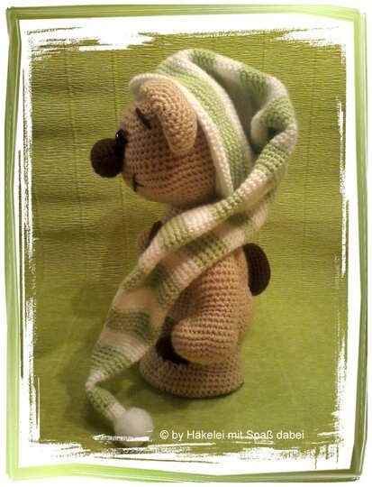 Häkelanleitung Amigurumi/Stanislaf der Wächterbär