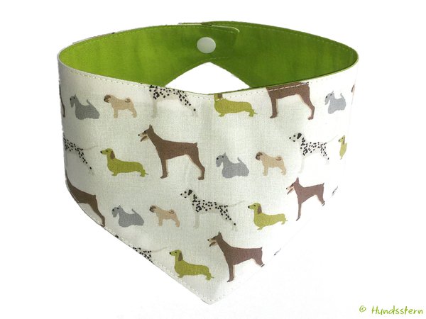 Dandy Reversible Dog Bandana Sewing Pattern