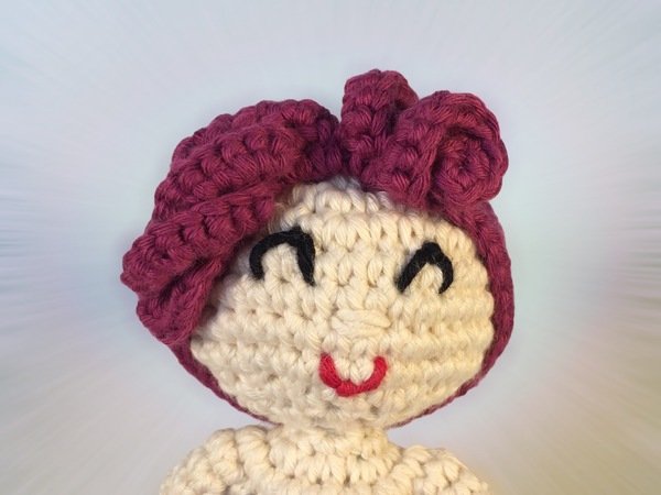 little mermaid doll or rattle crochet pattern