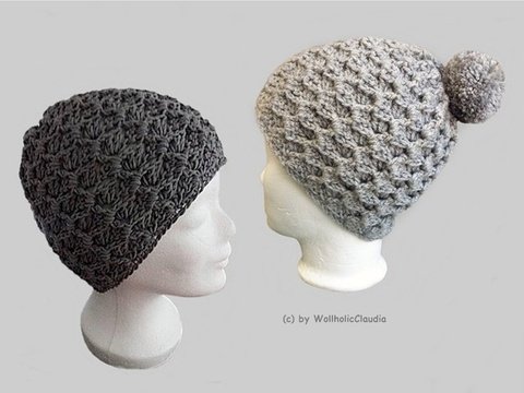 Häkelanleitung Mütze Herbststurm - alle Größen - unisex