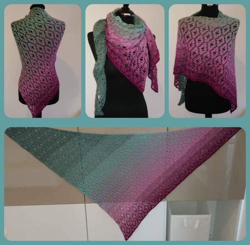 Dreieckstuch Klara häkeln - Bild 3