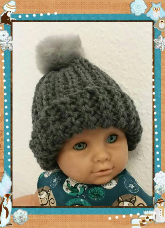 Ratz Fatz Anfänger Mütze - jede Gr. - mega einfach und schnell gehäkelt - PDF Anleitung