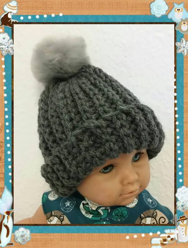 Ratz Fatz Anfänger Mütze - jede Gr. - mega einfach und schnell gehäkelt - PDF Anleitung - Bild 2