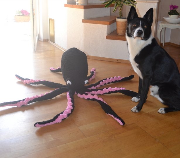 OCTOPUS XXL* Häkelanleitung * Geschenk * Kuscheltier