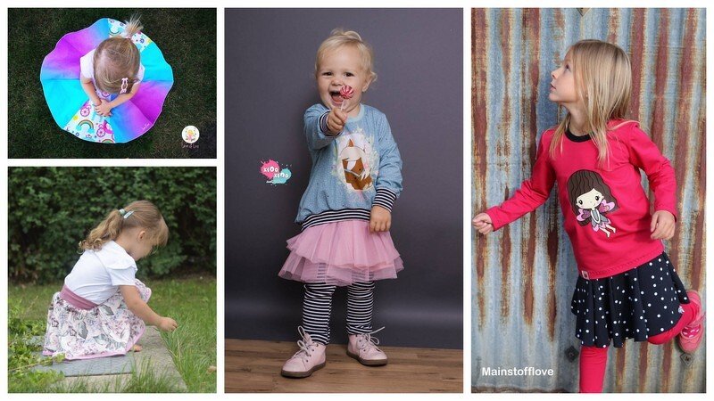 Drehrock / Tellerrock Josie Gr. 74 - 176