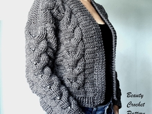 Cable Cardigan