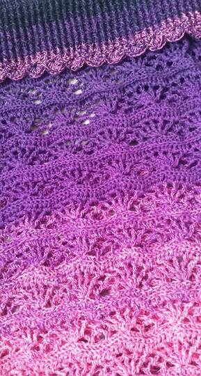 Meerjungfrauendecke Prinzessin "Finja" - PDF Häkelanleitung - alle Größen