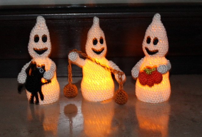 glowing ghosts crochet pattern