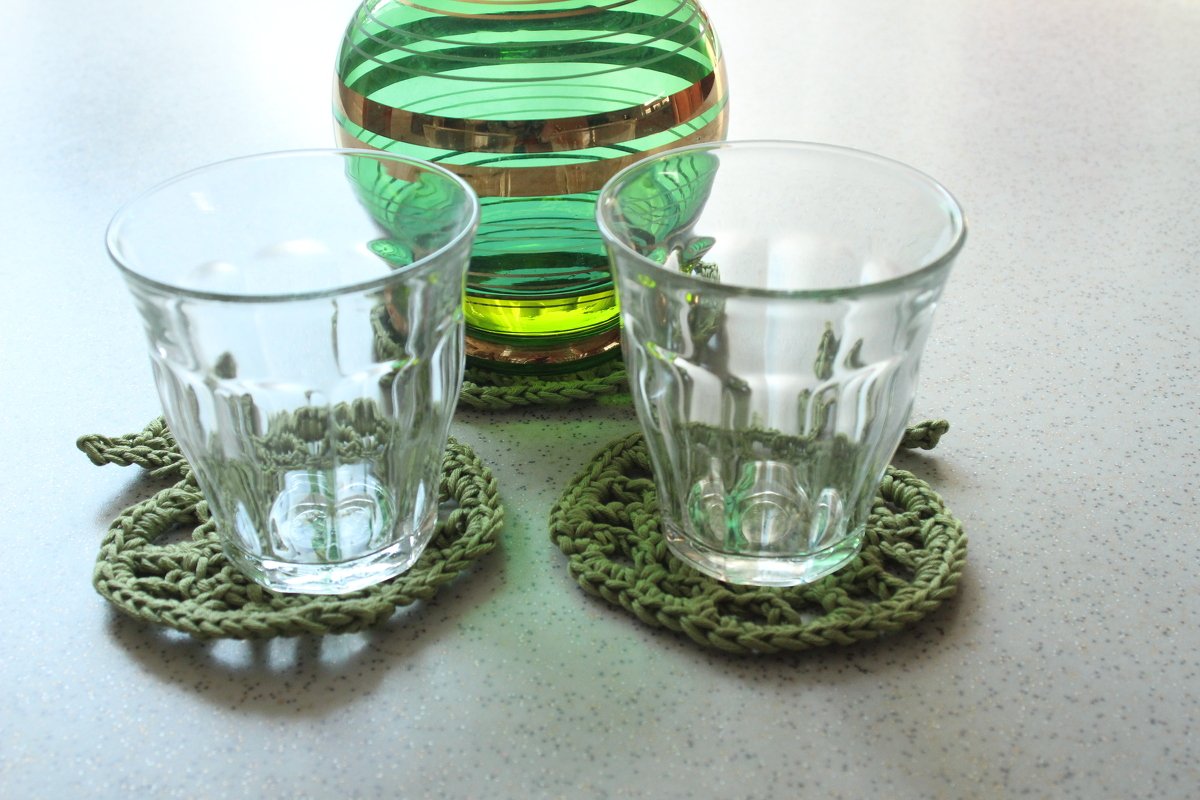 Häkelanleitung Apfel Applikation Herbstdeko - Bild 3