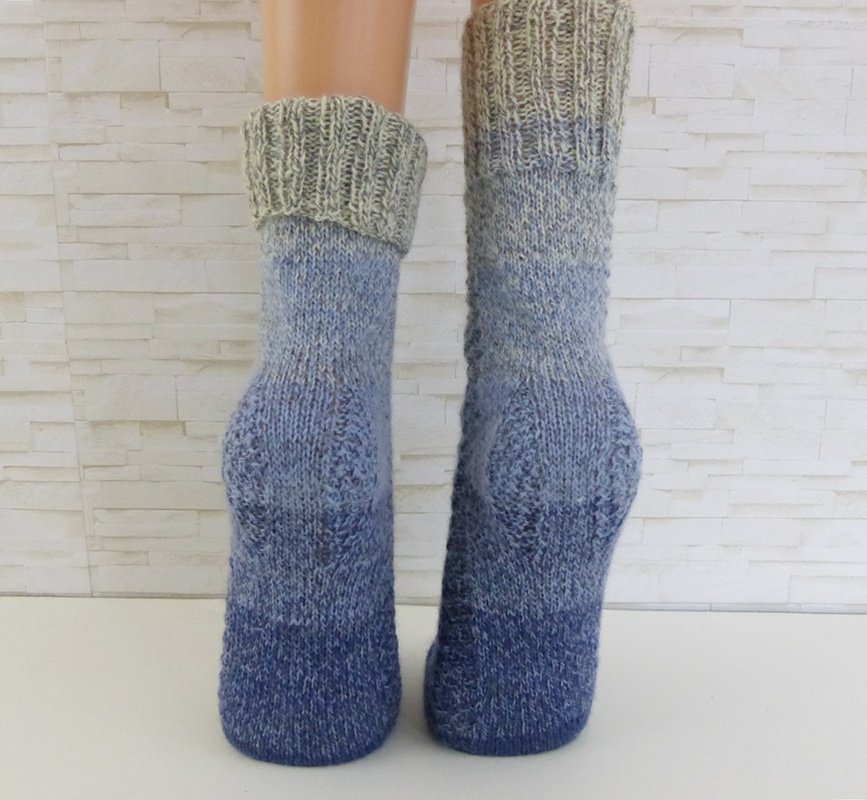 "OneWaySoks°1" gestrickte Socken - leicht &amp; schnell - 22-47