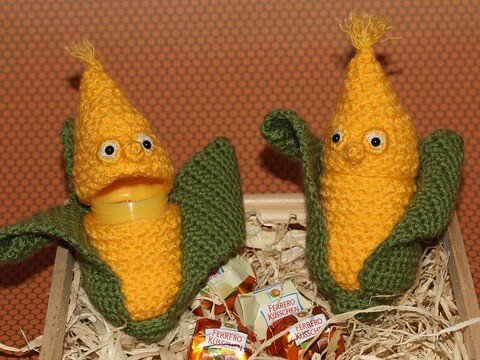 Häkelanleitung Sweepies Ü-Maiskolben Corny