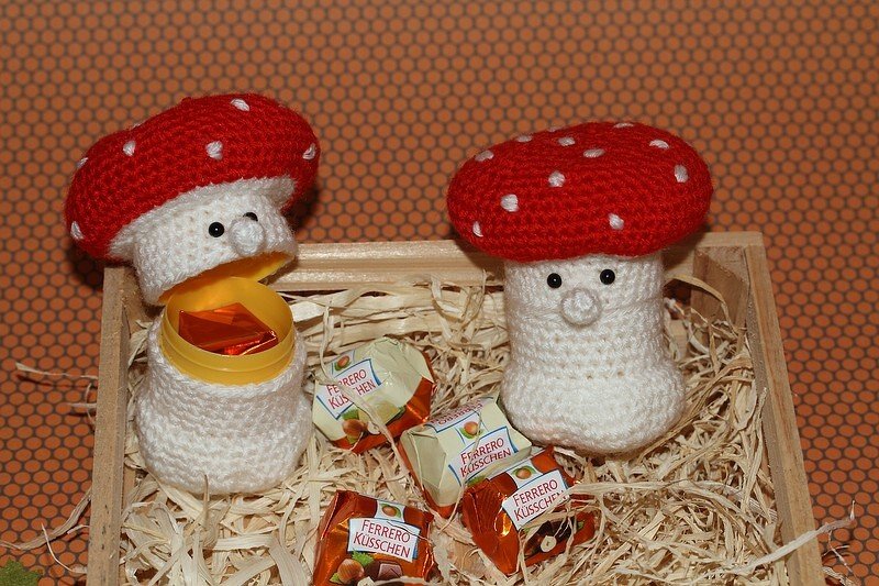 Häkelanleitung Sweepies Ü-(Glücks)Pilz Lucky