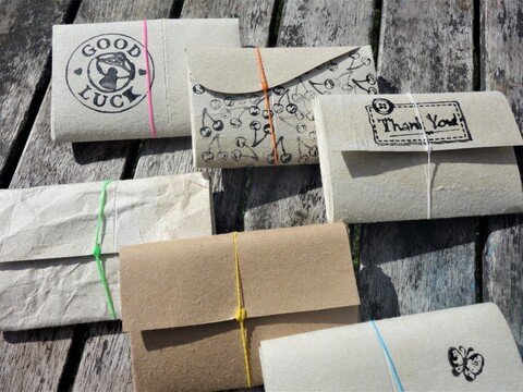 Recycling-Geldbörse aus Getränkekarton