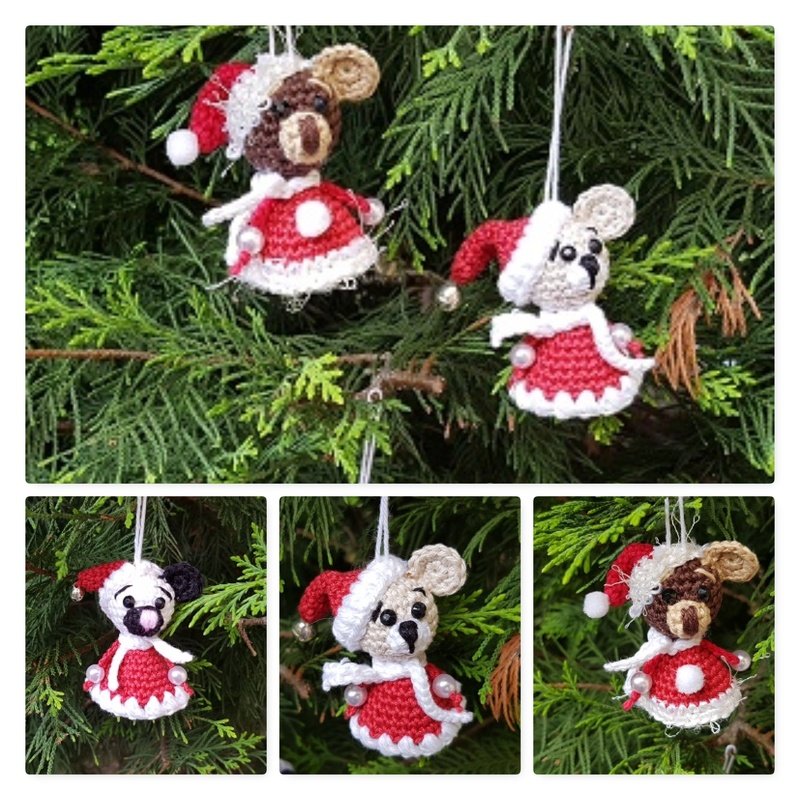 Bärchen- Weihnachtsaufhänger