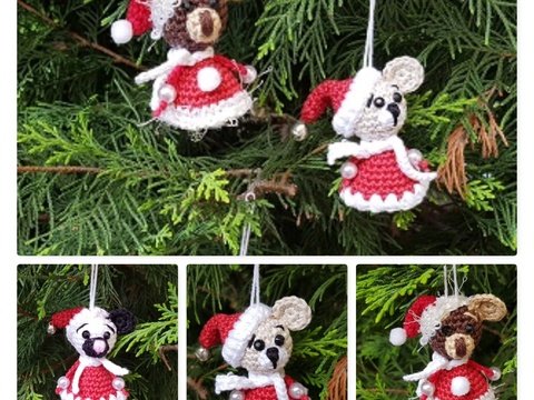 Bärchen- Weihnachtsaufhänger