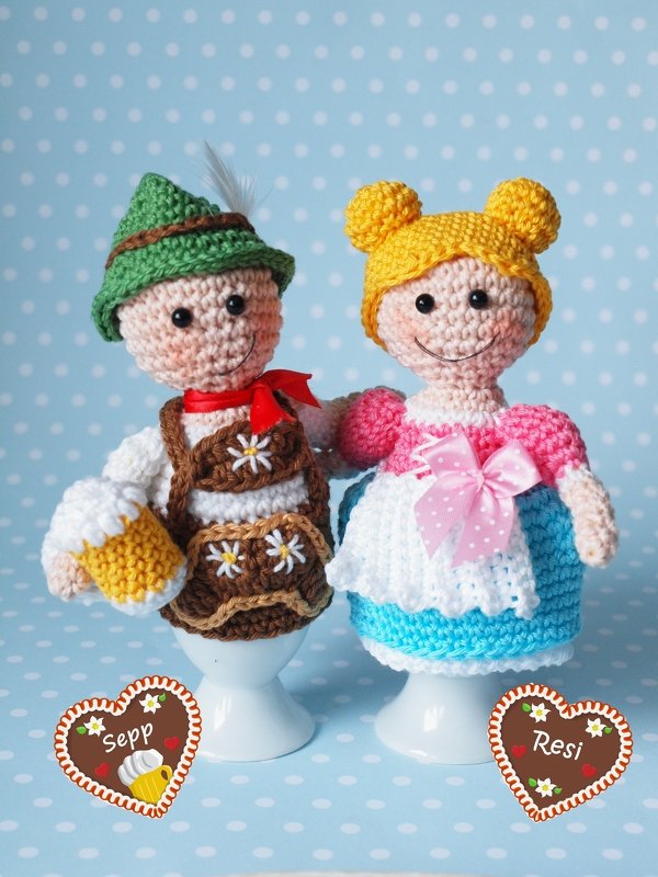 Häkelanleitung Eierwärmer Sepp und Resi - PDF Datei - Bild 7