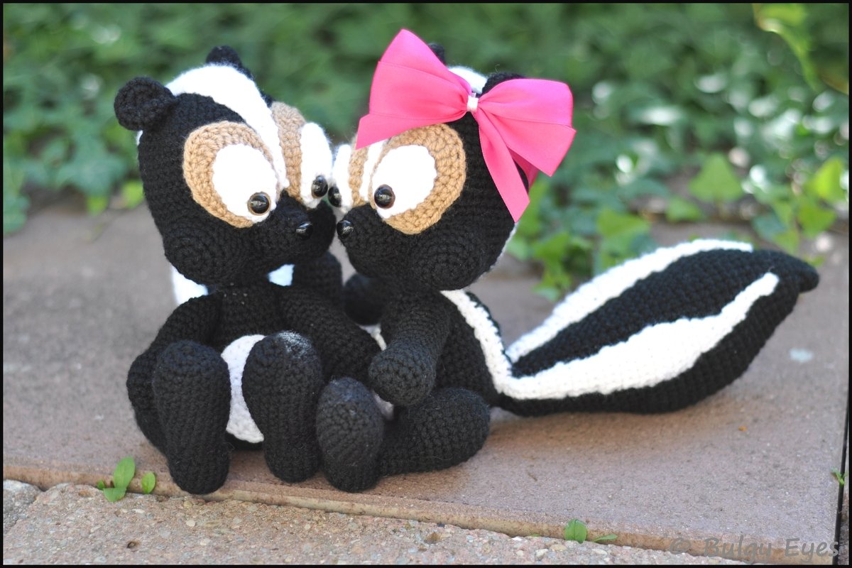 Stinktier Häkelanleitung - Bild 4