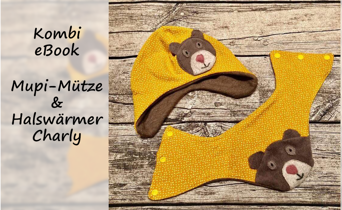 Kombi-E-Book Mupi-Mütze + Halswärmer Charly